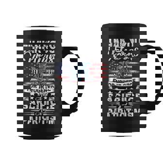 Thank You Veterans For Your Service And Sacrifice Patriotism Coffee Mug - Monsterry