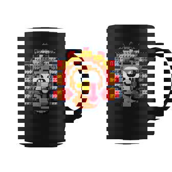 Thanksgiving Building Brick Turkey Face Master Builder Boys Coffee Mug | Seseable UK