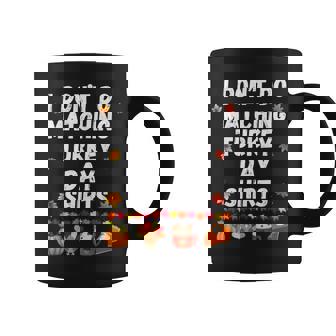 Thanksgiving Couple I Don't Do Matching Turkey Day Coffee Mug - Thegiftio UK