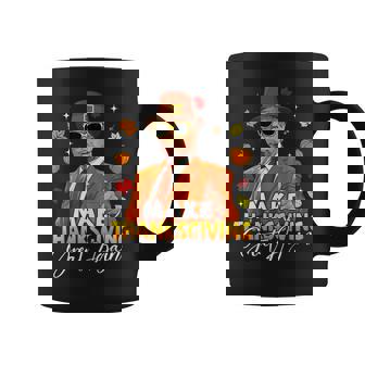 Make Thanksgiving Great Again Autumn Fall Leaves Trump Coffee Mug | Mazezy