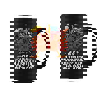 Make Thanksgiving Great Again Turkey 2024 President Coffee Mug - Thegiftio UK