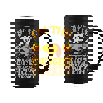 Thanksgiving I'm The Youngest Turkey Matching Coffee Mug - Thegiftio UK