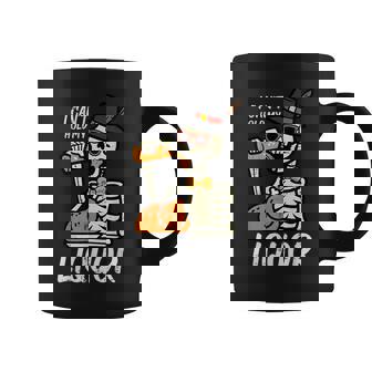 Thanksgiving Skeleton Cant Hold My Dad Women Coffee Mug - Thegiftio UK