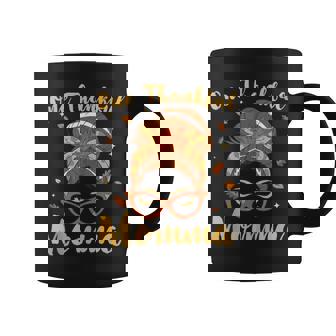 Thanksgiving Tradition Mom One Thankful Momma Mothers Coffee Mug - Monsterry
