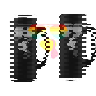 Thanksgiving Turkey Face Sunglasses Thanksgiving Coffee Mug - Thegiftio UK