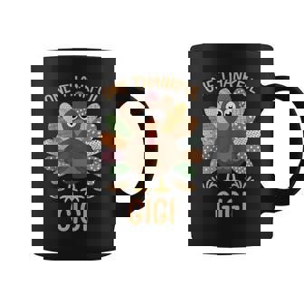 Thanksgiving Turkey One Thankful Gigi Coffee Mug - Thegiftio UK