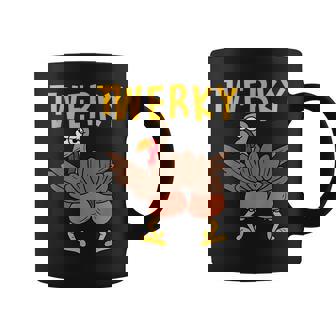 Thanksgiving Twerky Turkey Butt Twerk Twerking Dance Coffee Mug - Monsterry