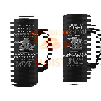 Thanksgiving Tying Legs Together Moist Joke Women Coffee Mug | Seseable UK