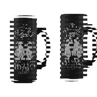 Til We Are Ghosts Mr Mrs Just Married Couples Halloween 2024 Coffee Mug - Seseable
