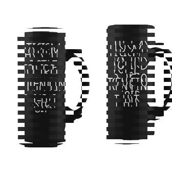 Too Tired To Function Exhaustion Coffee Mug - Monsterry