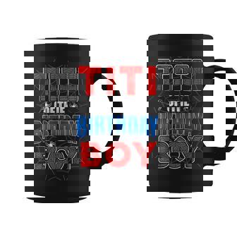 Titi Of The Birthday Boy Costume Spider Web Birthday Coffee Mug | Seseable UK
