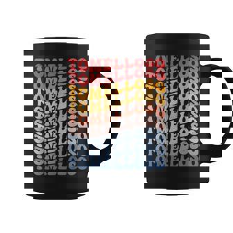 Tomelloso City Groovy Retro Taza de café - Regaloses