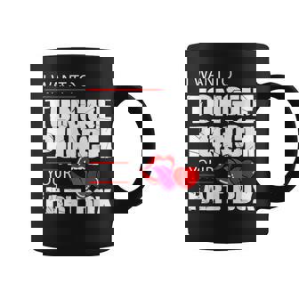 Tongue Fart Box Punch Word Pun Humor Sarcasm Joke Gag Coffee Mug - Thegiftio UK