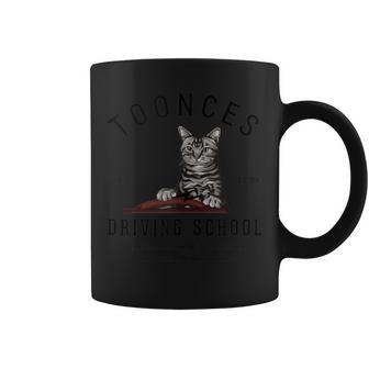 Toonces Driving School Est 1989 Meme Cat Coffee Mug - Monsterry
