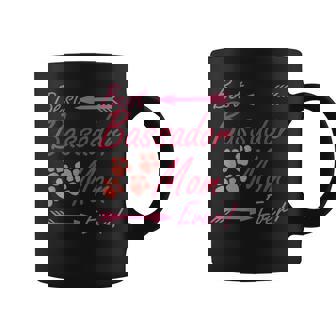 Top That Says BEST BASSADOR MOM EVER Cute Dog Mama Graphic Graphic Print Coffee Mug - Monsterry