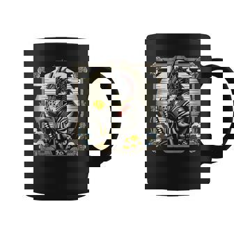 Traditional Japanese Pickleball Dragon Egg Vintage Tank Top Graphic Print Coffee Mug - Monsterry