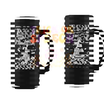 Trick Or Speech Retro Slp Halloween Speech Therapy Coffee Mug | Mazezy