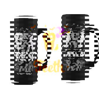 Trick Or Th Halloween Costumes Dental Assistant Dentist Coffee Mug - Thegiftio