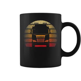 Truck Yeah Truck Driver Trucker Saying Trucker Coffee Mug - Monsterry