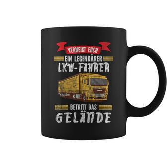 Trucker A Legendary Truck Driver Betritt Das Gelände Truck Tassen - Geschenkecke