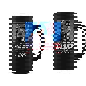 Trump Assassination Attempt Photo Take America Back 2024 Coffee Mug | Mazezy