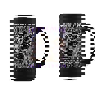 Tummy Ache Survivor Raccoon Coffee Mug - Thegiftio UK
