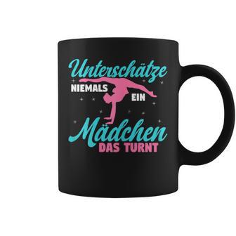 Turn Turnerin Unterschätze Niemals Ein Mädchen Das Turnt Tassen - Geschenkecke