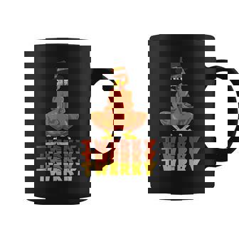 Twerky Turkey Butt Thanksgiving Dance Coffee Mug - Thegiftio UK