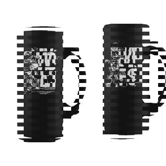Two Fast Dirt Bike Birthday Decorations 2Nd Birthday Boy Coffee Mug | Seseable CA