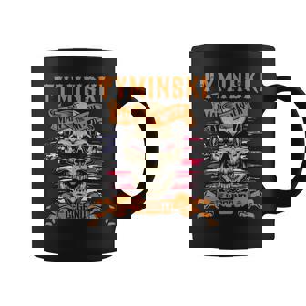 Tyminski The Man The Myth The Legend Personalized Last Name Coffee Mug - Thegiftio