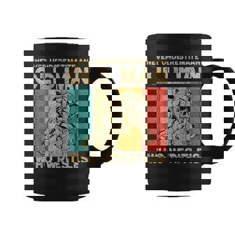 Never Underestimate An Old Man Who Wrestles Wrestling Coffee Mug | Seseable UK