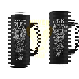 Never Underestimate The Power Of Bardo Personalized Last Name Coffee Mug | Seseable UK