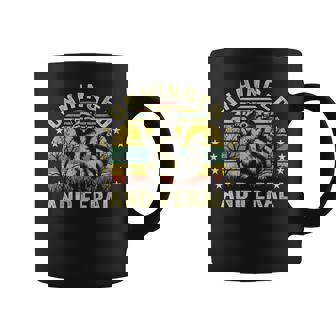 Unhinged And Feral Raccoon Cute Feral Girl Racoon Lover Coffee Mug - Thegiftio UK