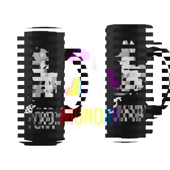 Unicorn Chrismas Bad Monday Emotions Tank Top Graphic Print Coffee Mug - Monsterry