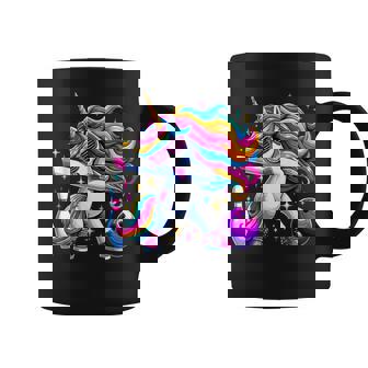 Unicorn Dabbing Bowling Squad Birthday Coffee Mug | Seseable UK