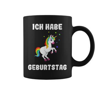 Unicorn Party Man Woman Ich Habe Heute Geburtstag Tassen - Geschenkecke