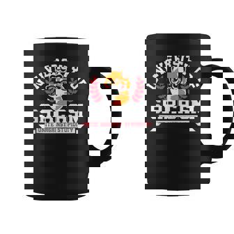University Of Sarcasm Unite Against Stupidity Fox Coffee Mug - Monsterry