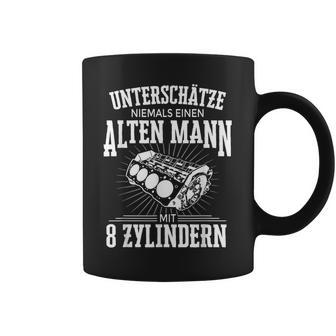 Unterschätze Nie Alten Mann 8 Cylinder Tuning8 Engine Tassen - Geschenkecke