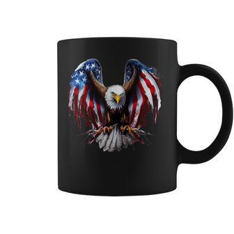 Us Flag As Eagle Usa Flag Tassen - Geschenkecke