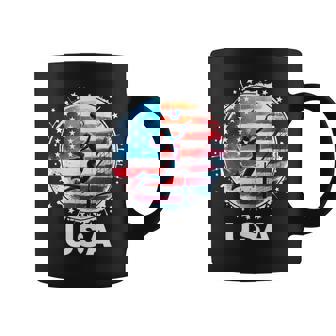 Usa United States American Flag Volleyball Usa Team Coffee Mug - Monsterry