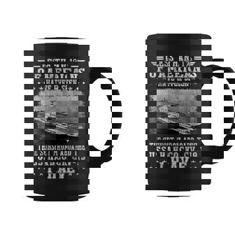 USS Hancock CV-19 Aircraft Carrier Sailor Veterans Day Papa Graphic Print Coffee Mug - Monsterry