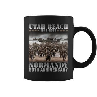 Utah Beach 1944 D Day 2024 80Th Anniversary Normandy D-Day Coffee Mug - Monsterry