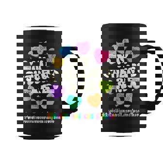 Valentine Social Emotional Learning Teacher Hearts Teacher Coffee Mug - Monsterry