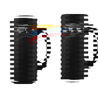 Venezuela 7 Big Stars Flag Minimalist Coffee Mug | Seseable UK