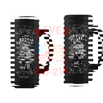 Veteran American Flag Patriotic Rosie The Riveter Dd-214 Coffee Mug | Seseable UK