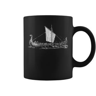 Viking Ship Nordic Mythology Nordmann & Walhalla Tassen - Geschenkecke