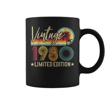 Vintage 1980 Retro 42Nd Birthday Limited Edition Retro Tazze - Novitaregali
