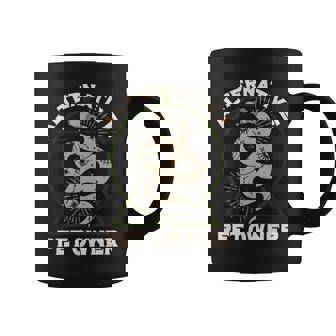 Vintage Alternative Pet Owner Snakes Spiders Home Pets Coffee Mug - Monsterry