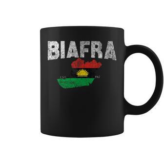 Vintage Biafra Flag Biafra Card Biafra Est 1967 Tassen - Geschenkecke