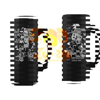 Vintage Candy Corn I Don't Like You Either Halloween Custom Coffee Mug - Monsterry